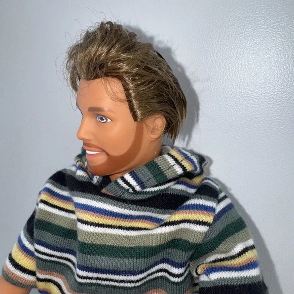 RARE Vintage 1994 Shaving Fun Ken Doll | Mattel #12956 Original Clothes Boots - Picture 4 of 12